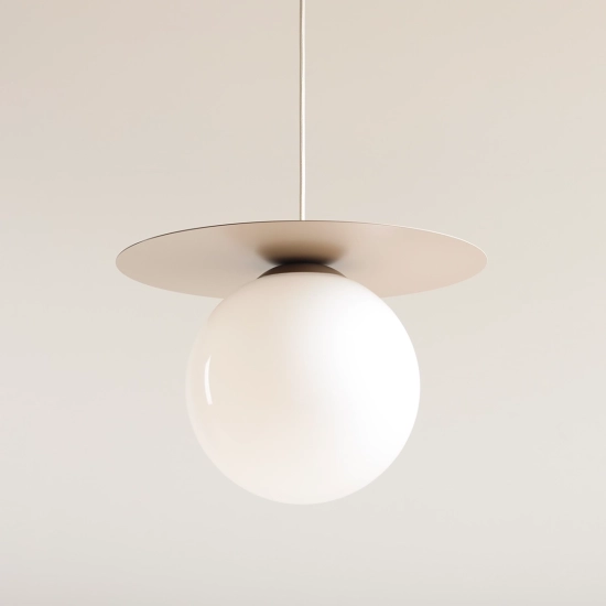 LAMPA WISZĄCA LOOP BEIGE L 1125G17_L Aldex - zdjęcie dodatkowe 1