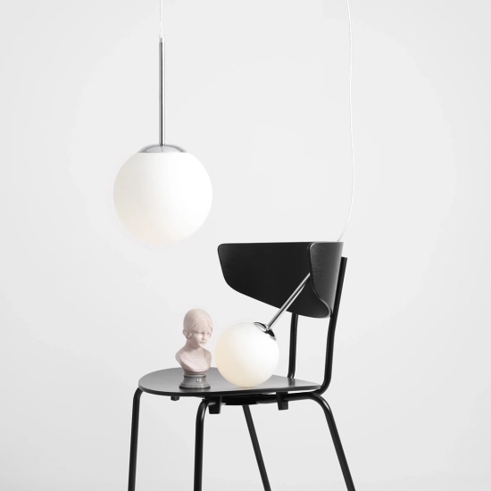 LAMPA WISZĄCA BOSSO MINI 20 CHROME 1087XS4 ALDEX - zdjęcie dodatkowe 1