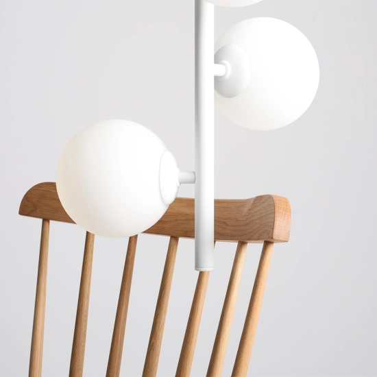 Lampa Wisząca Fin 3 Biały S 1120E_S Aldex - zdjęcie dodatkowe 2