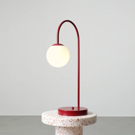 Lampka Biurkowa Una Bordowy 1116B15 Aldex - zdjęcie dodatkowe 3