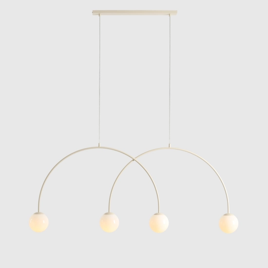 Lampa Wisząca Una 4 Kremowy L 1116L9_L Aldex - zdjęcie dodatkowe 1