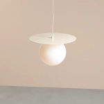 LAMPA WISZĄCA LOOP CREAM M 1125G9_M Aldex - zdjęcie dodatkowe 1