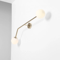 KINKIET PURE GOLD POZIOMY 1064D30 ALDEX - zdjęcie dodatkowe 1