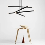 LAMPA WISZĄCA TUBO 8 BLACK 1072P1 ALDEX - zdjęcie dodatkowe 4
