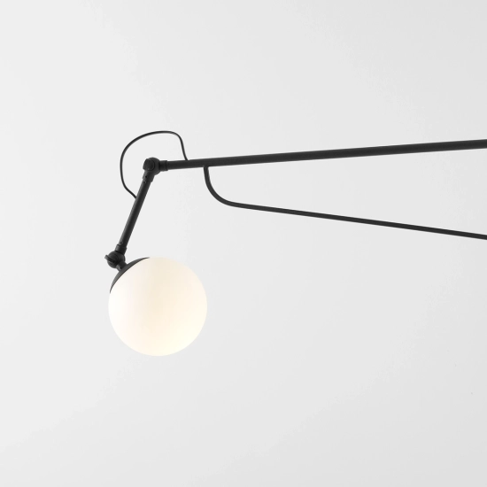 KINKIET SOHO GLASS DUŻY BLACK 1105C1_D ALDEX - zdjęcie dodatkowe 5