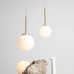 Lampa Wisząca BOSSO MINI 20 Mosiądz 1087XS40 Aldex - zdjęcie dodatkowe 1