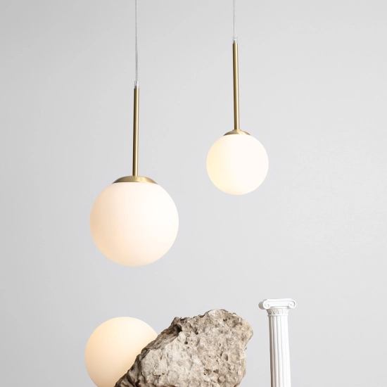 Lampa Wisząca BOSSO MINI 20 Mosiądz 1087XS40 Aldex - zdjęcie dodatkowe 1
