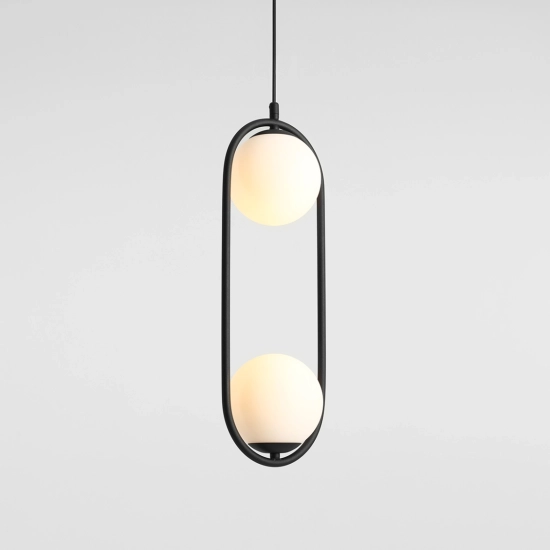 LAMPA WISZĄCA RIVA 2 BLACK 1086H1 ALDEX - zdjęcie dodatkowe 1