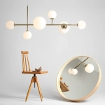 Lampa wisząca DIONE 6 gold 1092K30 ALDEX - zdjęcie dodatkowe 1