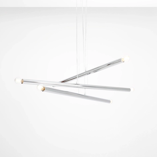 Lampa Wisząca TUBO 6 Chrom 1072K4 Aldex - zdjęcie dodatkowe 2