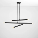 LAMPA WISZĄCA TUBO 6 BLACK 1072K1 ALDEX - zdjęcie dodatkowe 3
