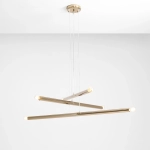 LAMPA WISZĄCA TUBO 6 GOLD 1072K30 ALDEX - zdjęcie dodatkowe 3