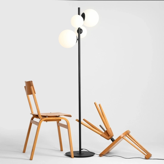 LAMPA STOJĄCA BLOOM BLACK 1091A1 ALDEX - zdjęcie dodatkowe 5