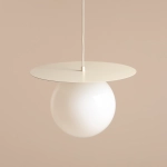 LAMPA WISZĄCA LOOP CREAM L 1125G9_L Aldex - zdjęcie dodatkowe 1