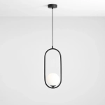 LAMPA WISZĄCA RIVA BLACK 1086G1 ALDEX - zdjęcie dodatkowe 3
