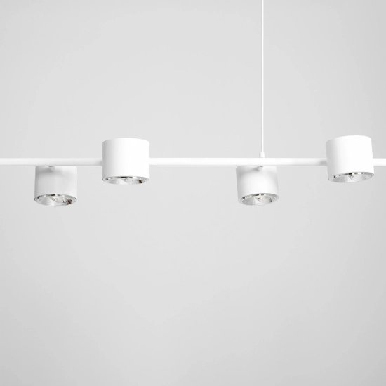 Lampa wisząca 6-PŁ BOT WHITE 1046K ALDEX - zdjęcie dodatkowe 2