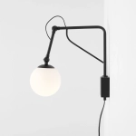 KINKIET SOHO GLASS MAŁY BLACK 1105C1_M ALDEX - zdjęcie dodatkowe 4