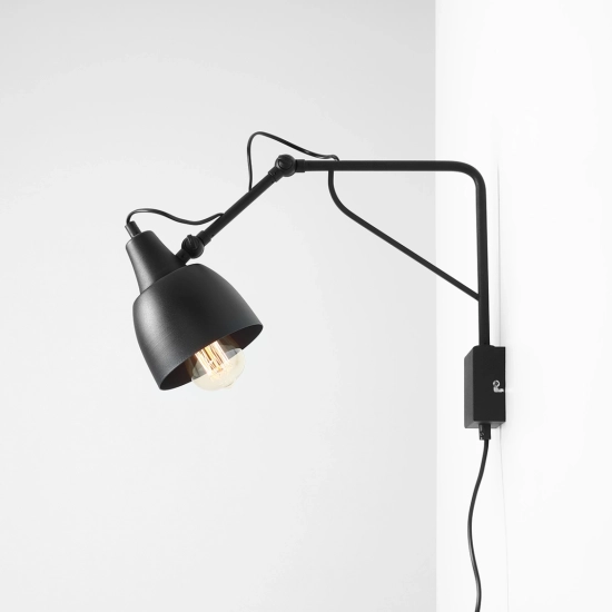 Kinkiet SOHO black 1002C1_M ALDEX - zdjęcie dodatkowe 1