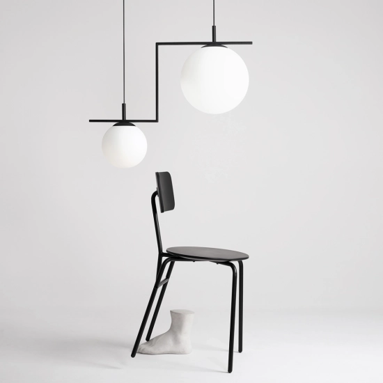 Lampa wisząca ZAC 2 black 1038H1_2 ALDEX - zdjęcie dodatkowe 3