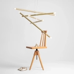 LAMPA WISZĄCA TUBO 10 BRASS 1072M40 ALDEX - zdjęcie dodatkowe 1