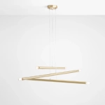 LAMPA WISZĄCA TUBO 6 BRASS 1072K40 ALDEX - zdjęcie dodatkowe 5