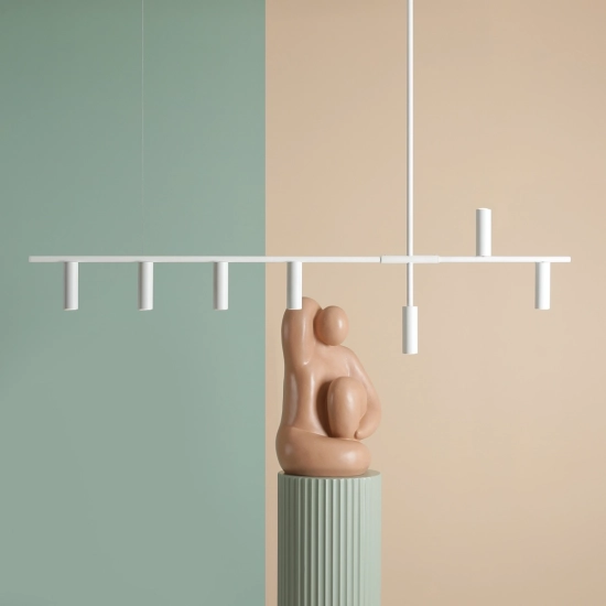 Lampa Wisząca TREVO 7 Biały 1104T Aldex - zdjęcie dodatkowe 2