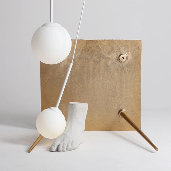 LAMPA WISZĄCA BOSSO MINI 20 WHITE 1087XS ALDEX - zdjęcie dodatkowe 2