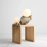 Lampa stołowa mosiądz BALL 1076B40_M ALDEX - zdjęcie dodatkowe 2