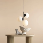 Lampa Wisząca Fin 3 Czarny M 1120E1_M Aldex - zdjęcie dodatkowe 4