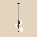 Lampa Wisząca Fin 3 Czarny M 1120E1_M Aldex - zdjęcie dodatkowe 3