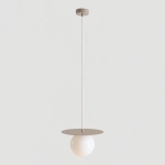 LAMPA WISZĄCA LOOP BEIGE M 1125G17_M Aldex - zdjęcie dodatkowe 6