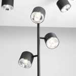 LAMPA PODŁOGOWA 3 PŁ. BOT BLACK 1047A ALDEX - zdjęcie dodatkowe 1