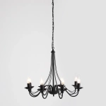 Lampa wisząca RÓŻA CZARNA 397P1 ALDEX - zdjęcie dodatkowe 1