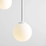 LAMPA WISZĄCA BOSSO 3 RING WHITE 1087E_R ALDEX - zdjęcie dodatkowe 2