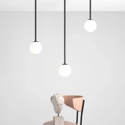Lampa wisząca PINNE black L 1080PL_G1_L ALDEX - zdjęcie dodatkowe 1