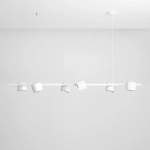 Lampa wisząca 6-PŁ BOT WHITE 1046K ALDEX - zdjęcie dodatkowe 6