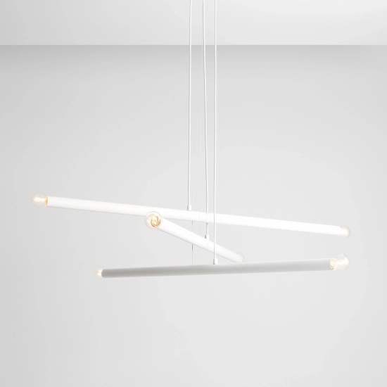 Lampa Wisząca TUBO 6 Biały 1072K Aldex - zdjęcie dodatkowe 1