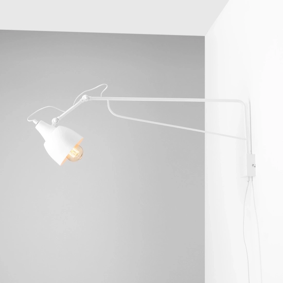 KINKIET SOHO DUŻY WHITE 1002C_D ALDEX - zdjęcie dodatkowe 4
