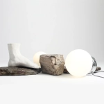 Lampa stołowa BALL chrome M 1076B4_M ALDEX - zdjęcie dodatkowe 1