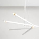 Lampa Wisząca TUBO 8 Biały 1072P Aldex - zdjęcie dodatkowe 4