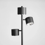 LAMPA PODŁOGOWA 3 PŁ. BOT BLACK 1047A ALDEX - zdjęcie dodatkowe 4