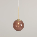 Lampa Wisząca BOSSO MINI 20 Wielokolorowy (choco Kremowy) Żarówka W Zestawie 1119XS40_CK Aldex - zdjęcie dodatkowe 1