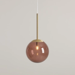 Lampa Wisząca BOSSO MINI 20 Wielokolorowy (choco Kremowy) Żarówka W Zestawie 1119XS40_CK Aldex - zdjęcie dodatkowe 1