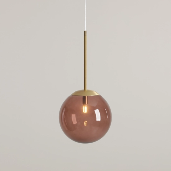 Lampa Wisząca BOSSO MINI 20 Wielokolorowy (choco Kremowy) Żarówka W Zestawie 1119XS40_CK Aldex - zdjęcie dodatkowe 1