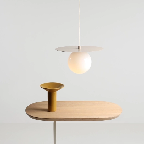 LAMPA WISZĄCA LOOP BEIGE S 1125G17_S Aldex - zdjęcie dodatkowe 2