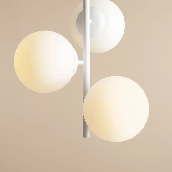Lampa Wisząca Fin 3 Biały M 1120E_M Aldex - zdjęcie dodatkowe 2
