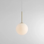 LAMPA WISZĄCA BOSSO MEDIUM BRASS 1087G40 ALDEX - zdjęcie dodatkowe 3