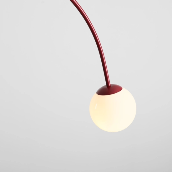 Lampa Wisząca Una 2 Bordowy 1116H15 Aldex - zdjęcie dodatkowe 6