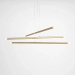 LAMPA WISZĄCA TUBO 6 BRASS 1072K40 ALDEX - zdjęcie dodatkowe 3