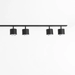 Lampa sufitowa 6-PŁ czarna BOT 1047PL_K ALDEX - zdjęcie dodatkowe 4